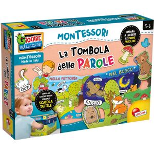 Lisciani Montessori Maxi La Tombola Delle Parole