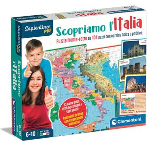 Clementoni Sapientino Piu Sapientino Più Scopriamo l'Italia