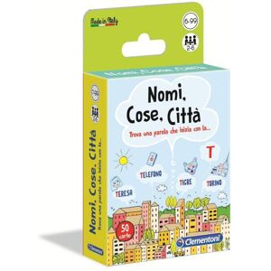 Clementoni Carte Nomi, Cose, Citta'