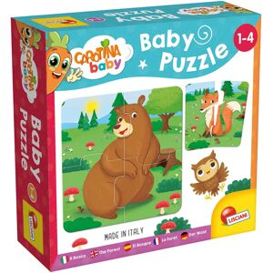 Liscianigiochi 80076 puzzle 4 pz Animali