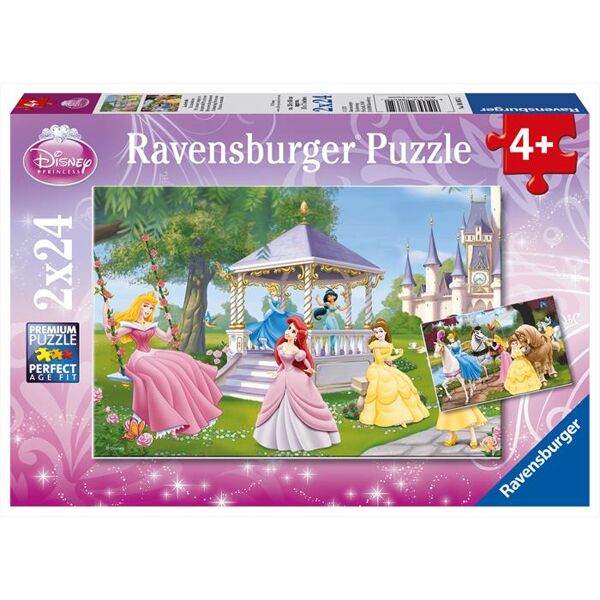 ravensburger disney princess puzzle 2x24 pezzi