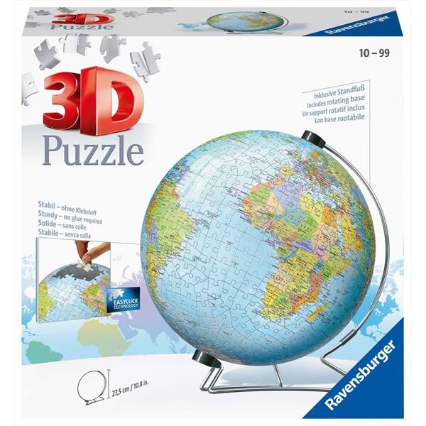ravensburger globo 540 pz puzzle 3d