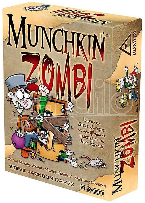 RAVEN DISTRIBUTION Munchkin Zombi - Ed. Italiana Giochi Da Tavolo Tavolo/societa'