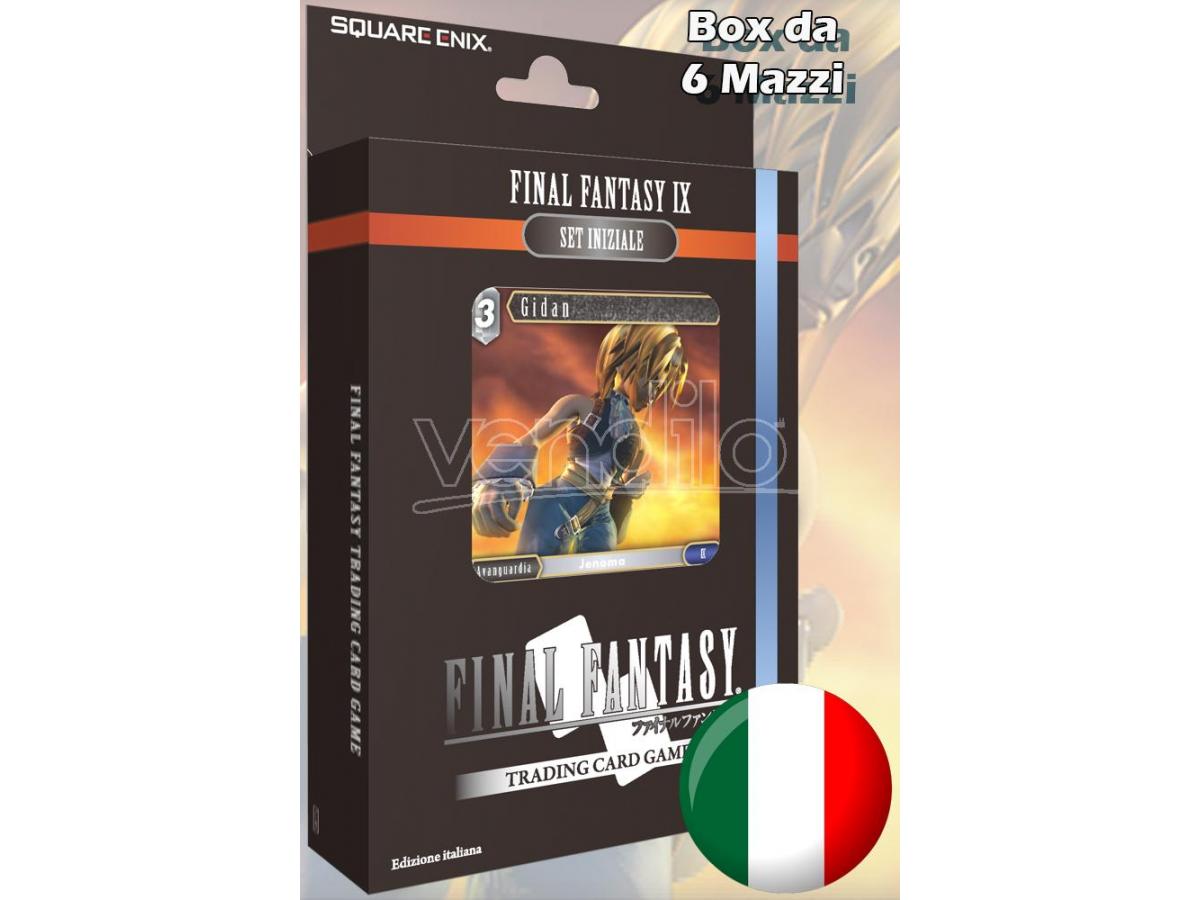 SQUARE ENIX Fftcg Final Fantasy Ix Starter Deck (6) Gioco Da Tavolo