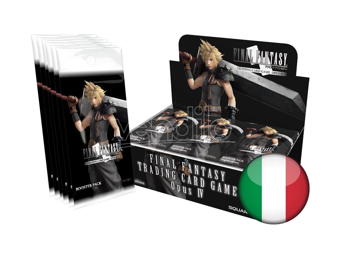 SQUARE ENIX Fftcg Opus Iv Boosters Box Italian (36) Gioco Da Tavolo