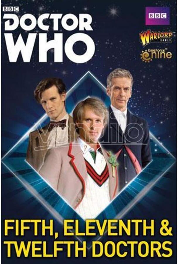 WARLORD GAMES Doctor Who 5th,11th E 12th Doctors Gioco Da Tavolo