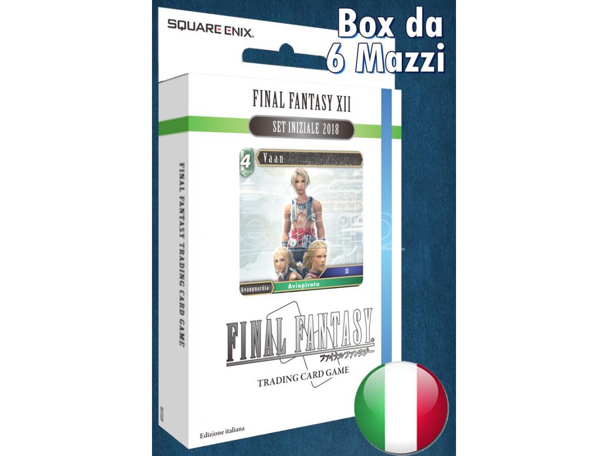 SQUARE ENIX Fftcg Final Fantasy Xii Starter Deck (6) Gioco Da Tavolo