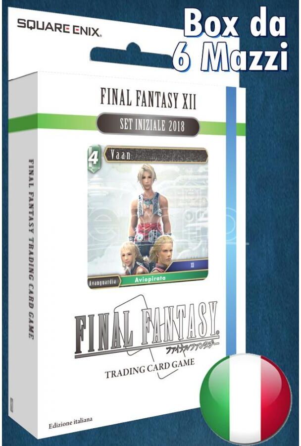 SQUARE ENIX Fftcg Final Fantasy Xii Starter Deck (6) Gioco Da Tavolo