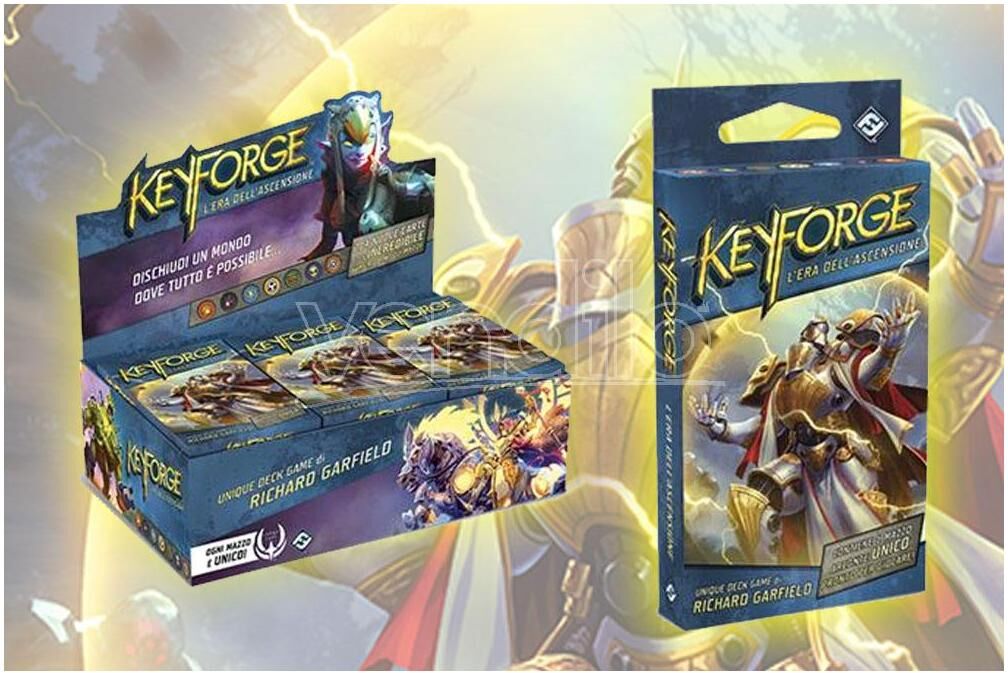 ASTERION Keyforge Era Ascensione Mazzi (12) Gioco Da Tavolo