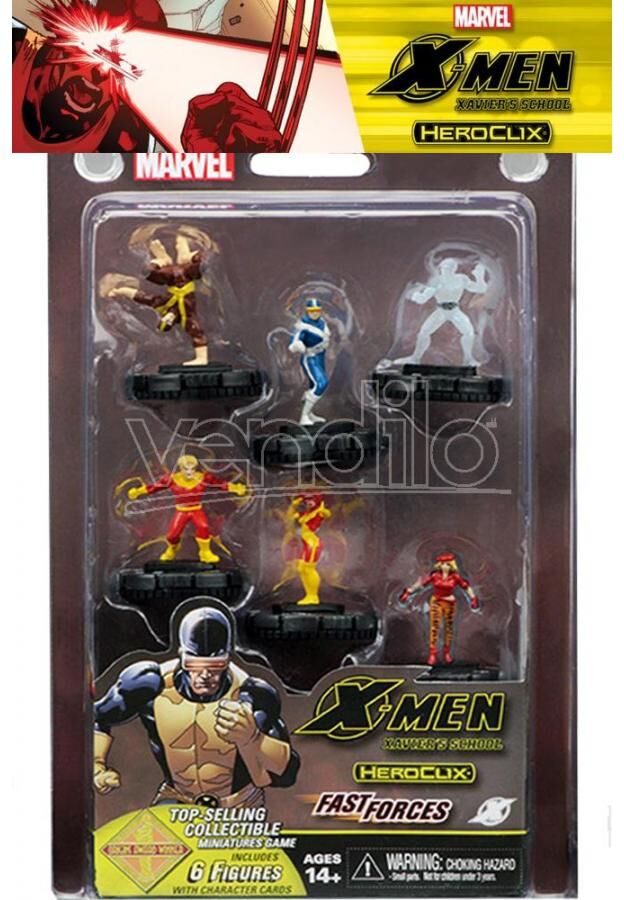 WIZKIDS Wizbambino Mhc X-Men Xavier School Fast Forces Gioco Da Tavolo