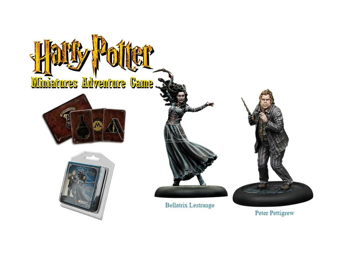 KNIGHT MODELS Harry Potter  Bellatrix & Wormtail Gioco Da Tavolo