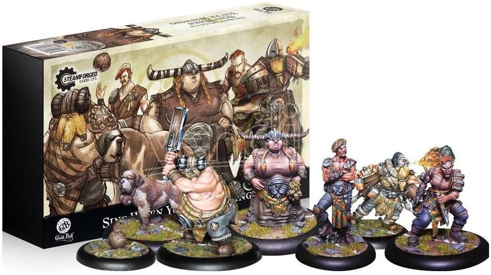 STEAMFORGED GAMES Guild Ball Brewers Sing When You Winning Gioco Da Tavolo