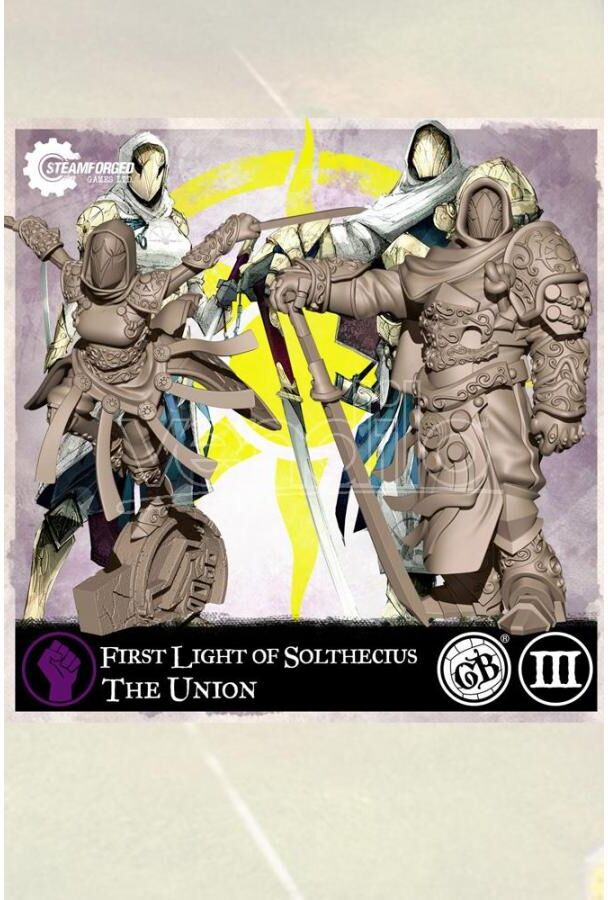 STEAMFORGED GAMES Guild Ball Union First Light Solthecius Gioco Da Tavolo