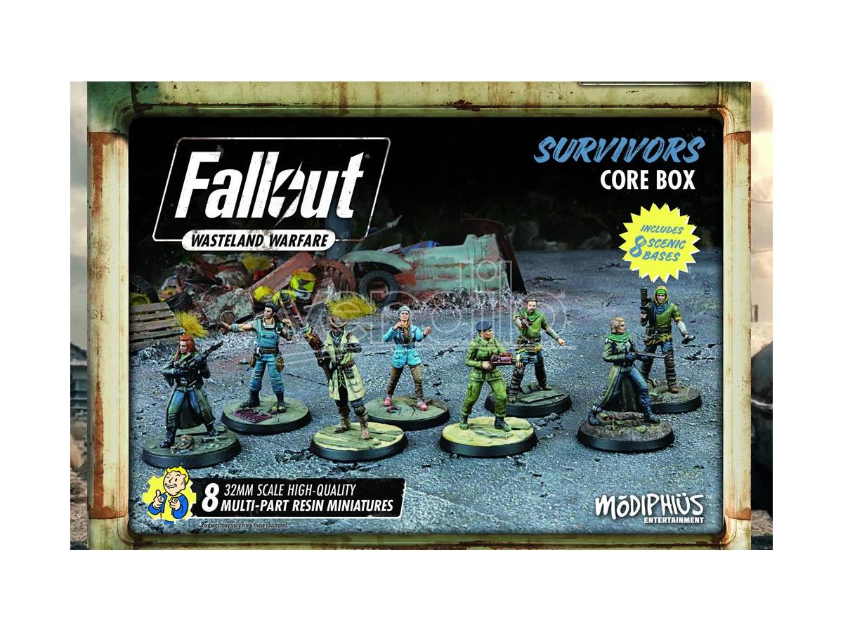 MODIPHIUS Fallout Ww Survivors Core Box Gioco Da Tavolo