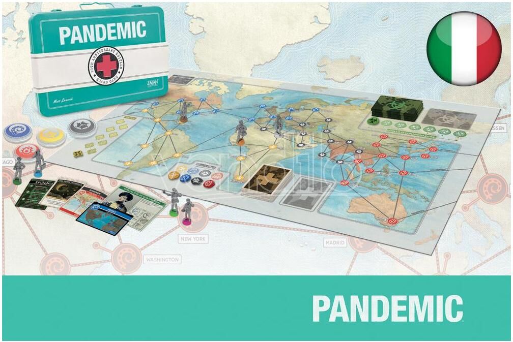 ASTERION Pandemic 10th Anniversario Gioco Da Tavolo