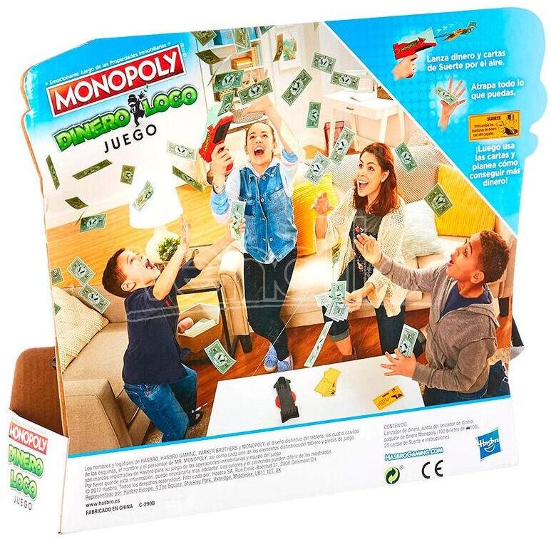 Hasbro Monopoly Crazy Money