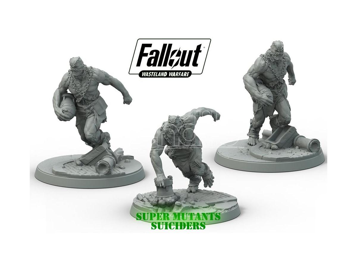 MODIPHIUS Fallout Ww Super Mutants Suiciders Gioco Da Tavolo