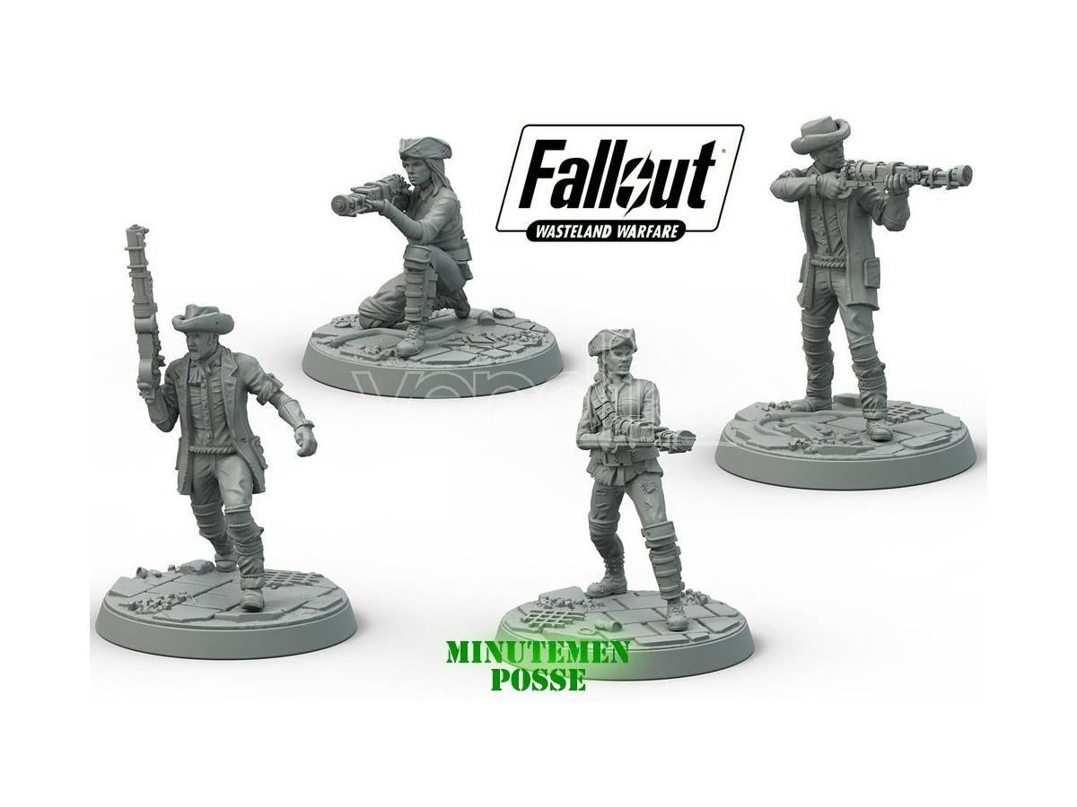 MODIPHIUS Fallout Ww Survivors Minutemen Posse Gioco Da Tavolo