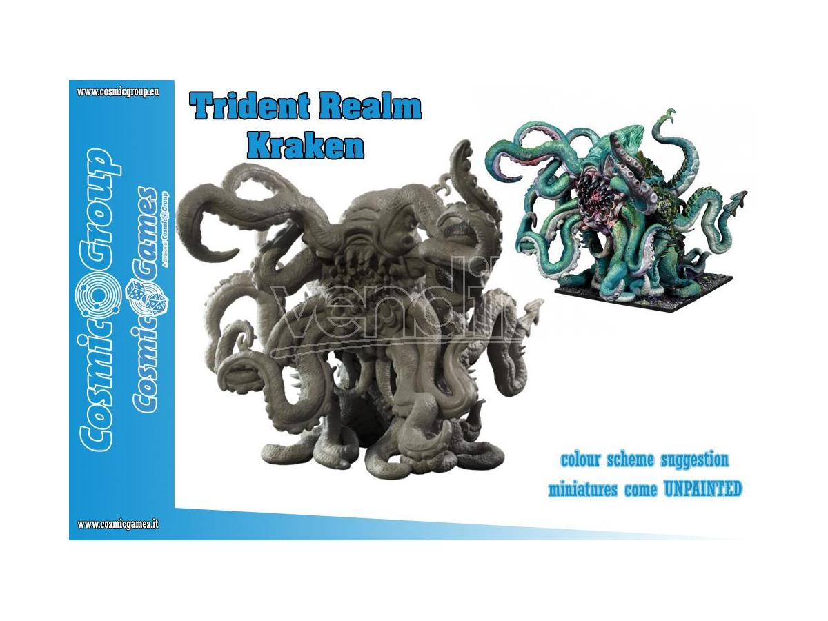 MANTIC Armada Trident Realm Kraken Gioco Da Tavolo