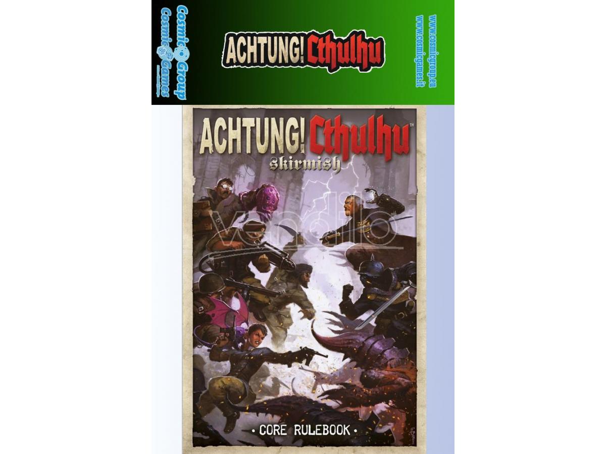 MODIPHIUS Achtung Cthulhu! Rulebook Gioco Da Tavolo