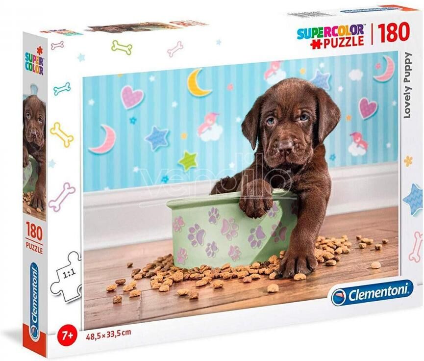 CLEMENTONI Lovely Puppy Puzzle 180pcs