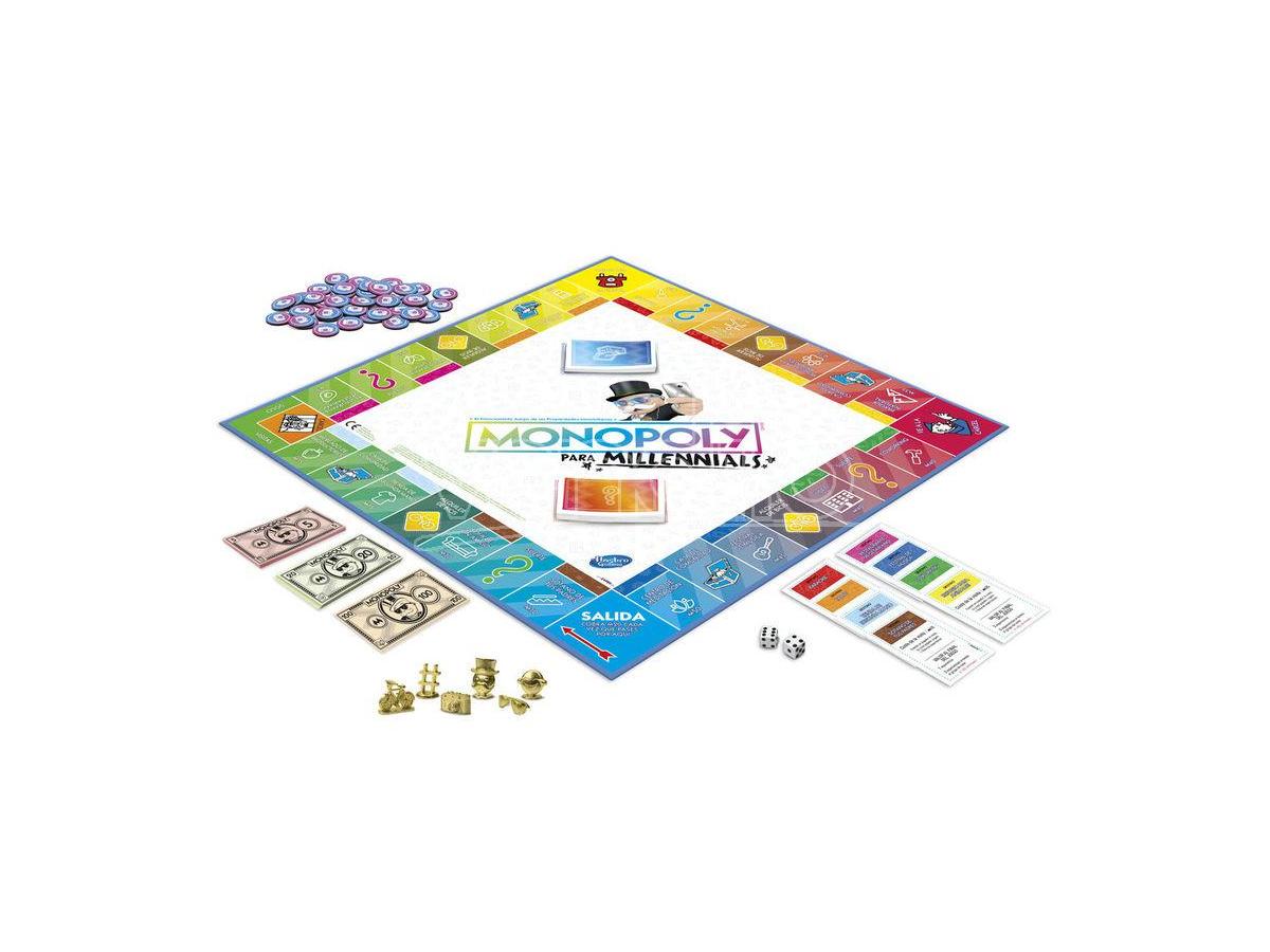 Hasbro Monopoly Millennials Spagnolo Game