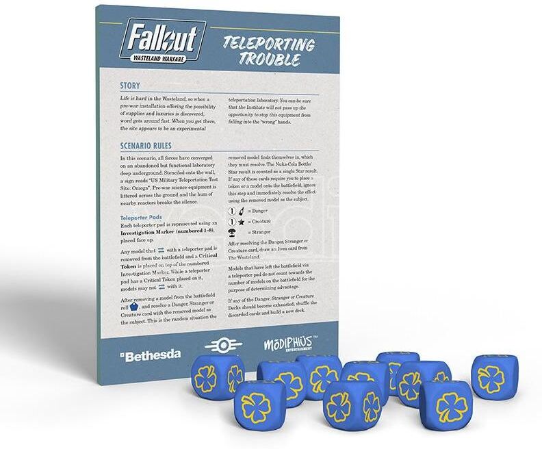 MODIPHIUS Fallout Www Institute Organised Play Pck Gioco Da Tavolo