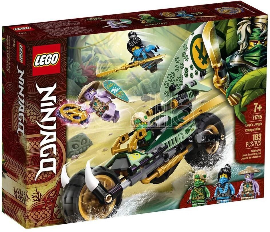 Lego Ninjago 71745 - Moto Della Giungla Di Lloyd