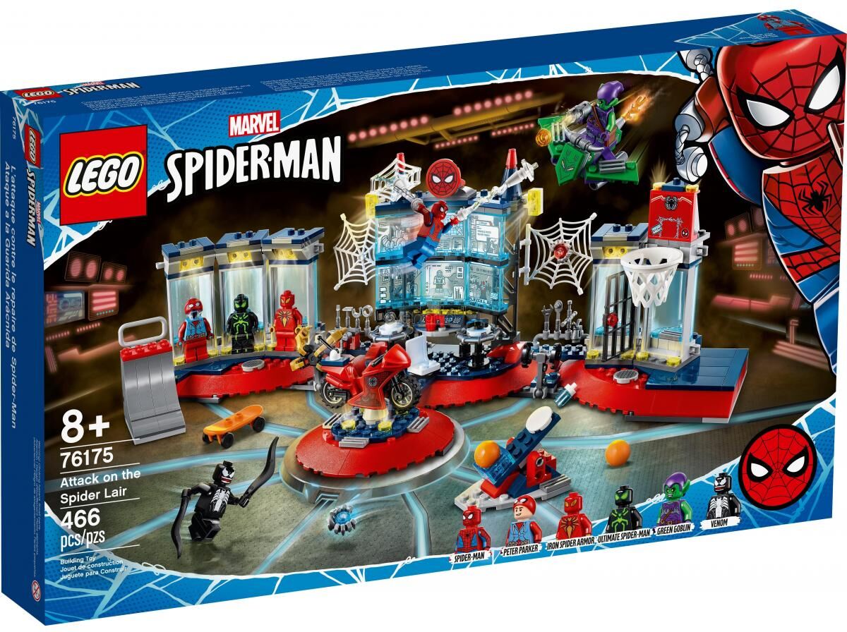 Lego Super Heroes 76175 - Marvel Spider Man Attacco Al Covo Del Ragno