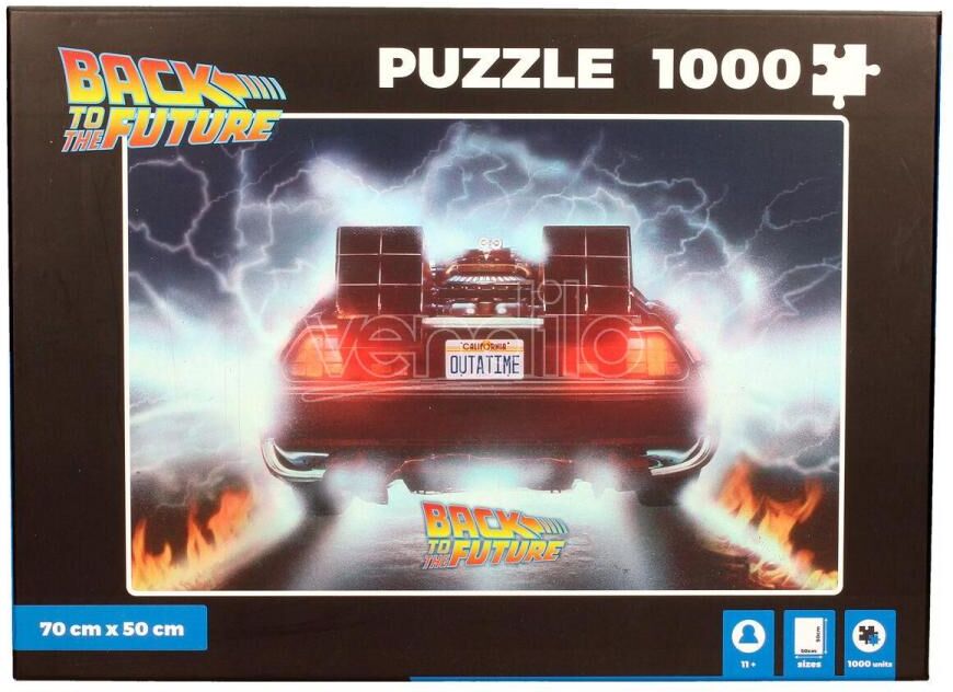 SD TOYS Ritorno Al Futuro Delorean Out A Time Puzzle 1000pcs