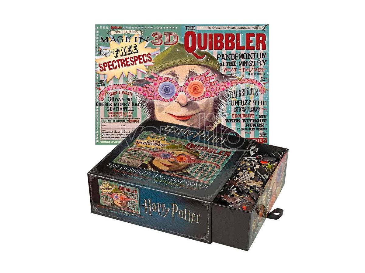 NOBLE COLLECTION Harry Potter The Quibbler Magazine Cover Puzzle 1000pcs