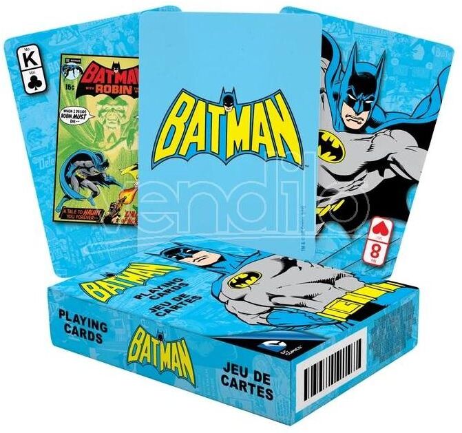 AQUARIUS ENT Dc Comics Retro Batman Playing Cards Carte Da Gioco