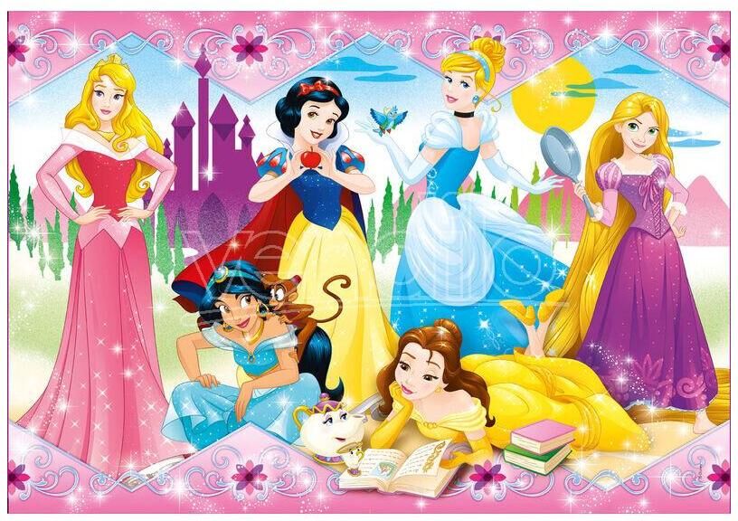 CLEMENTONI Disney Principesse Puzzle 104 Pezzi 48,5x33,5cm