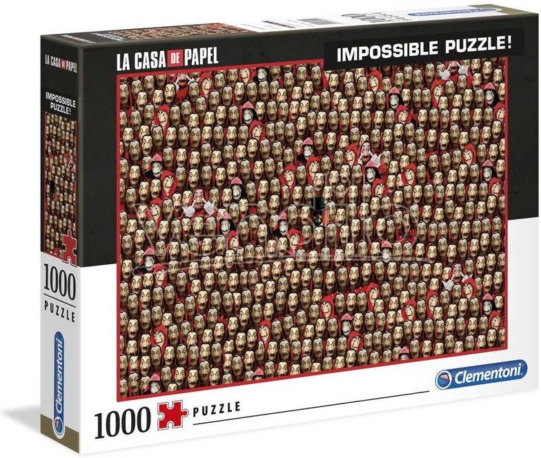 CLEMENTONI Money Heist Impossible Puzzle 1000pcs