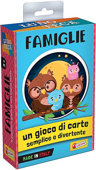 LISCIANI GIOCO  CARTE FAMIGLIE