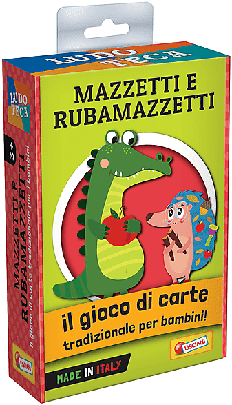 LISCIANI GIOCO  CARTE MAZZETTI E RUBAMAZZ