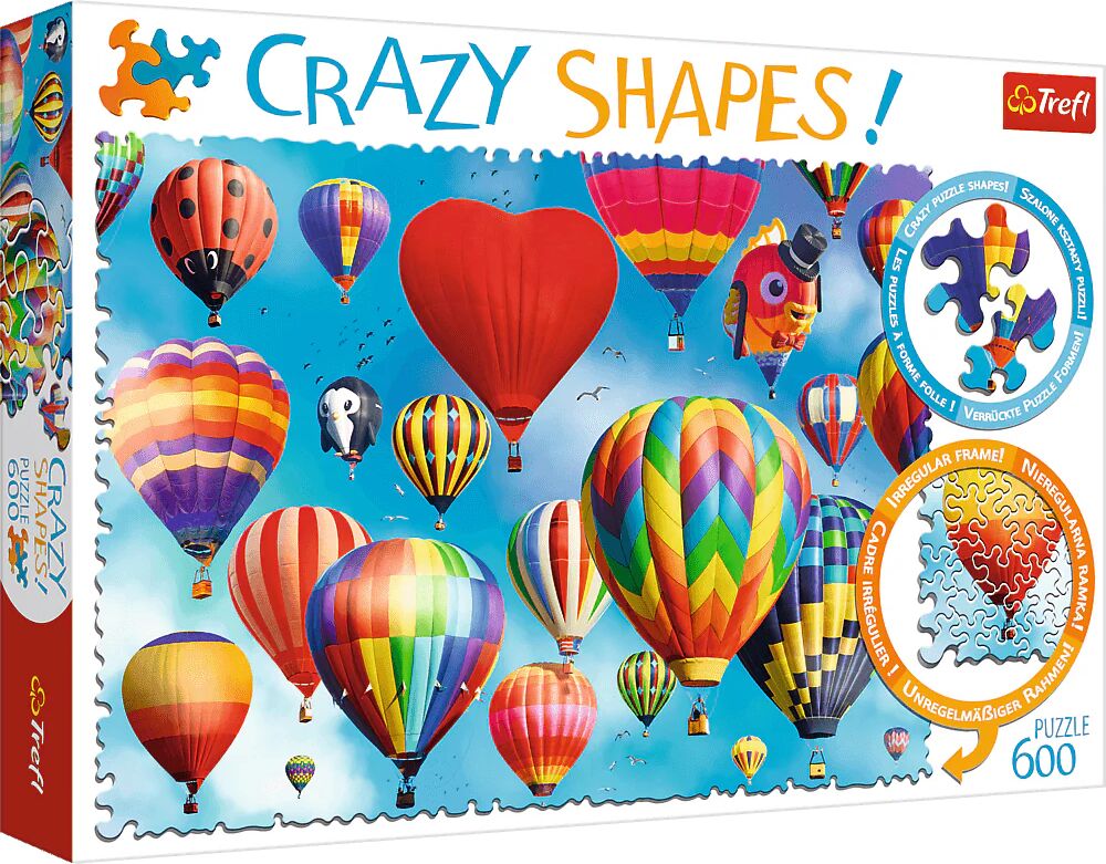 Trefl Puzzle Crazy Shapes! - Colorful Balloons