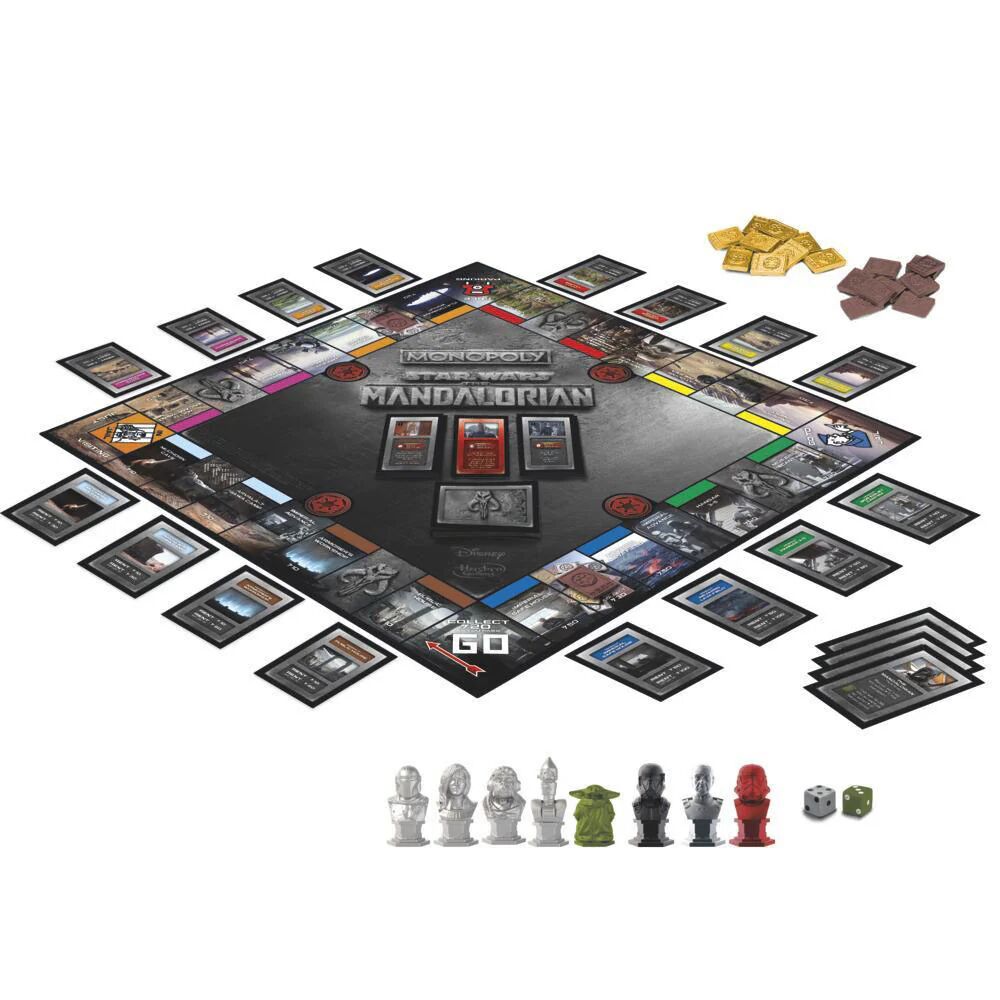 Hasbro Gaming Monopoly: Star Wars The Mandalorian Edition Gioco da tavolo Guerra