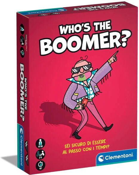 Clementoni Who'S The Boomer? 40 min Gioco da tavolo Festa