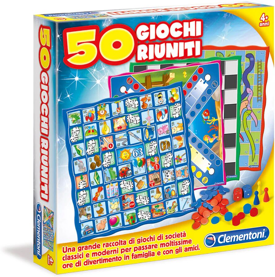 Clementoni 50 Giochi Riuniti