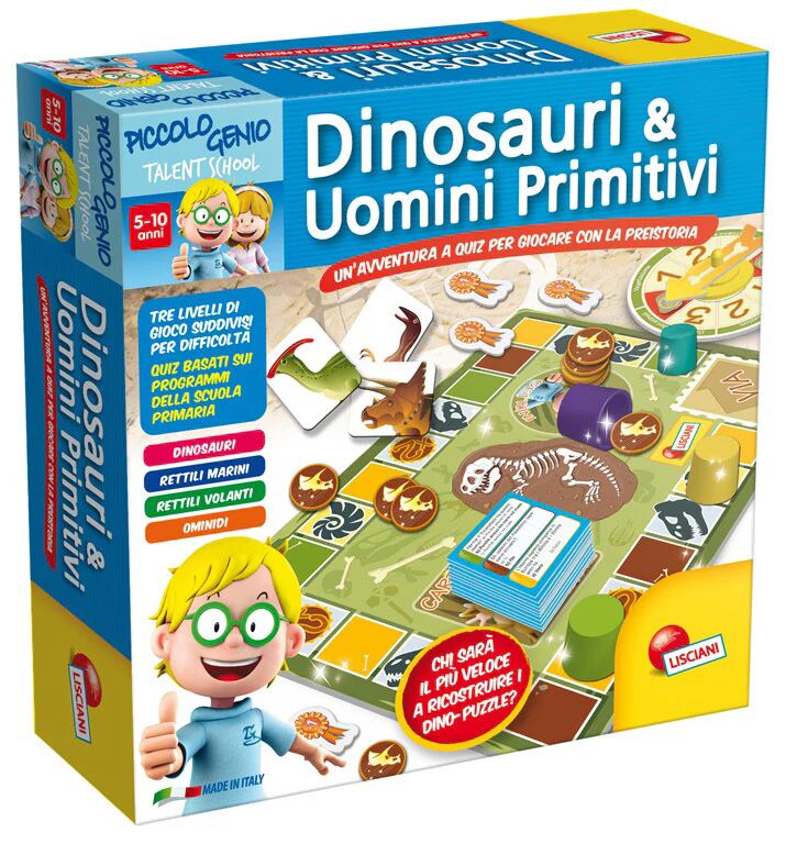 Lisciani Piccolo genio dinosauri-primitivi