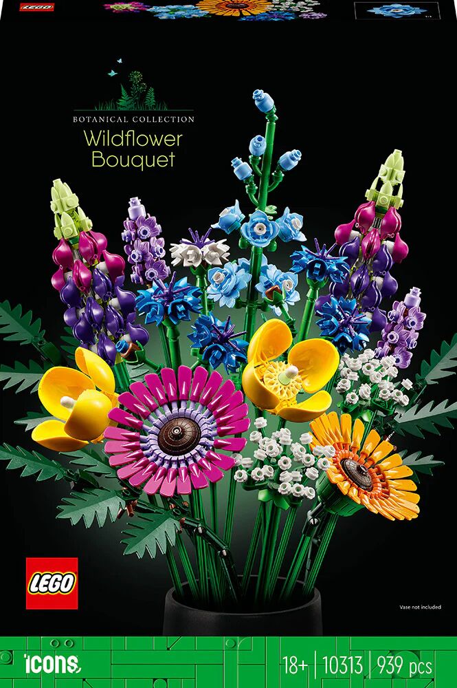 Lego ICONS Bouquet fiori selvatici
