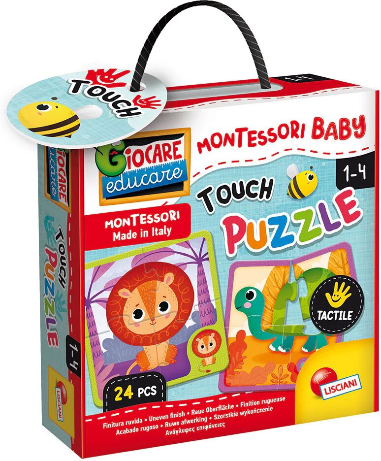 Liscianigiochi Montessori Baby Touch Puzzle