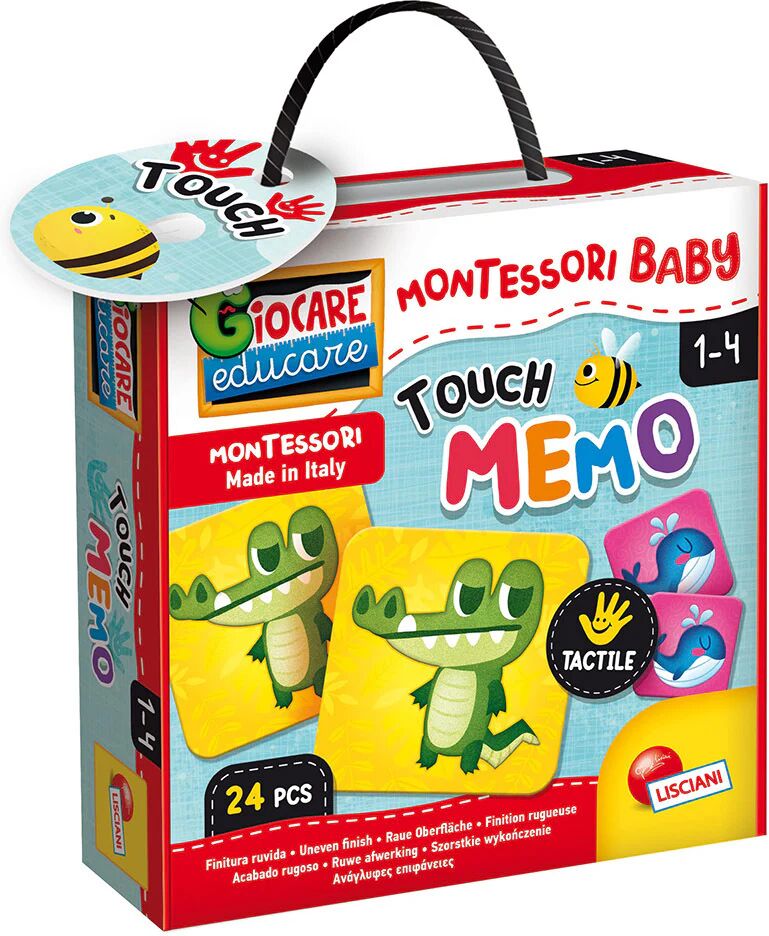 Liscianigiochi Montessori Baby Touch Memo