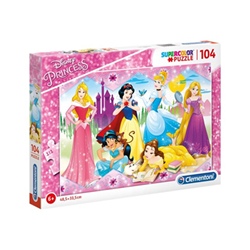 Clementoni Puzzle Supercolor disney princess - principessa 27086