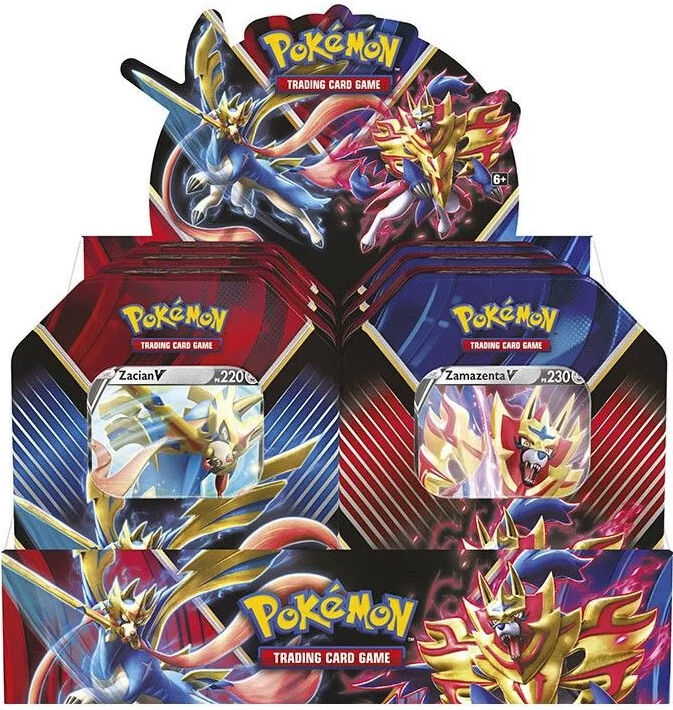 Game Vision Carte Pokémon Tin da Collezione: Leggende di Galar (Assortito)