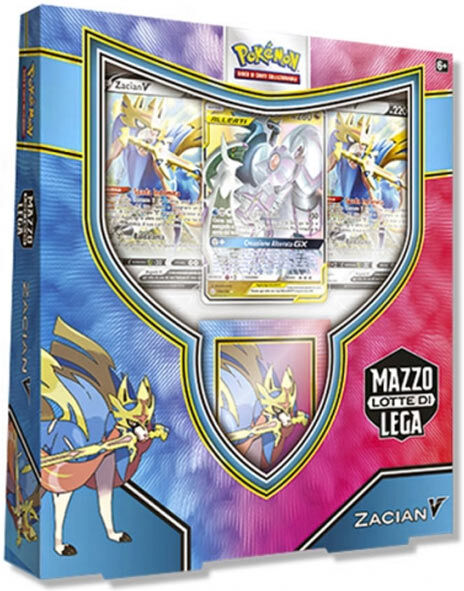 Game Vision Carte Pokémon Mazzo Lotte di Lega Zacian V