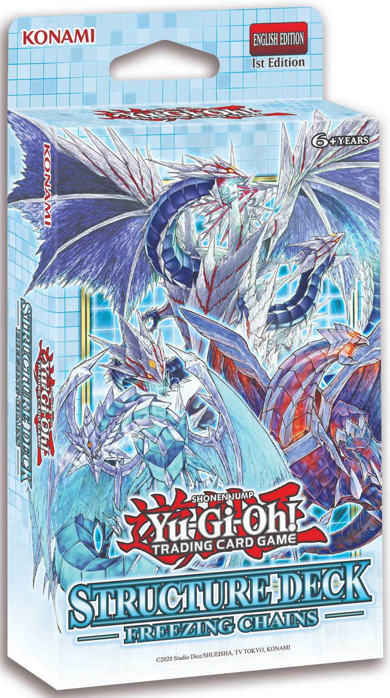 Konami Carte Yu-Gi-Oh! Freezing Chains Structure Deck