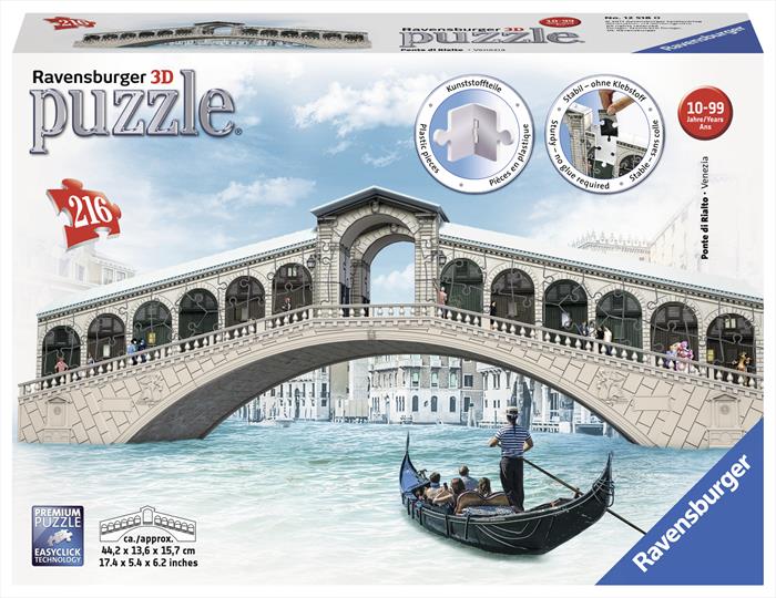 RAVENSBURGER Ponte Di Rialto Building Puzzle 3d