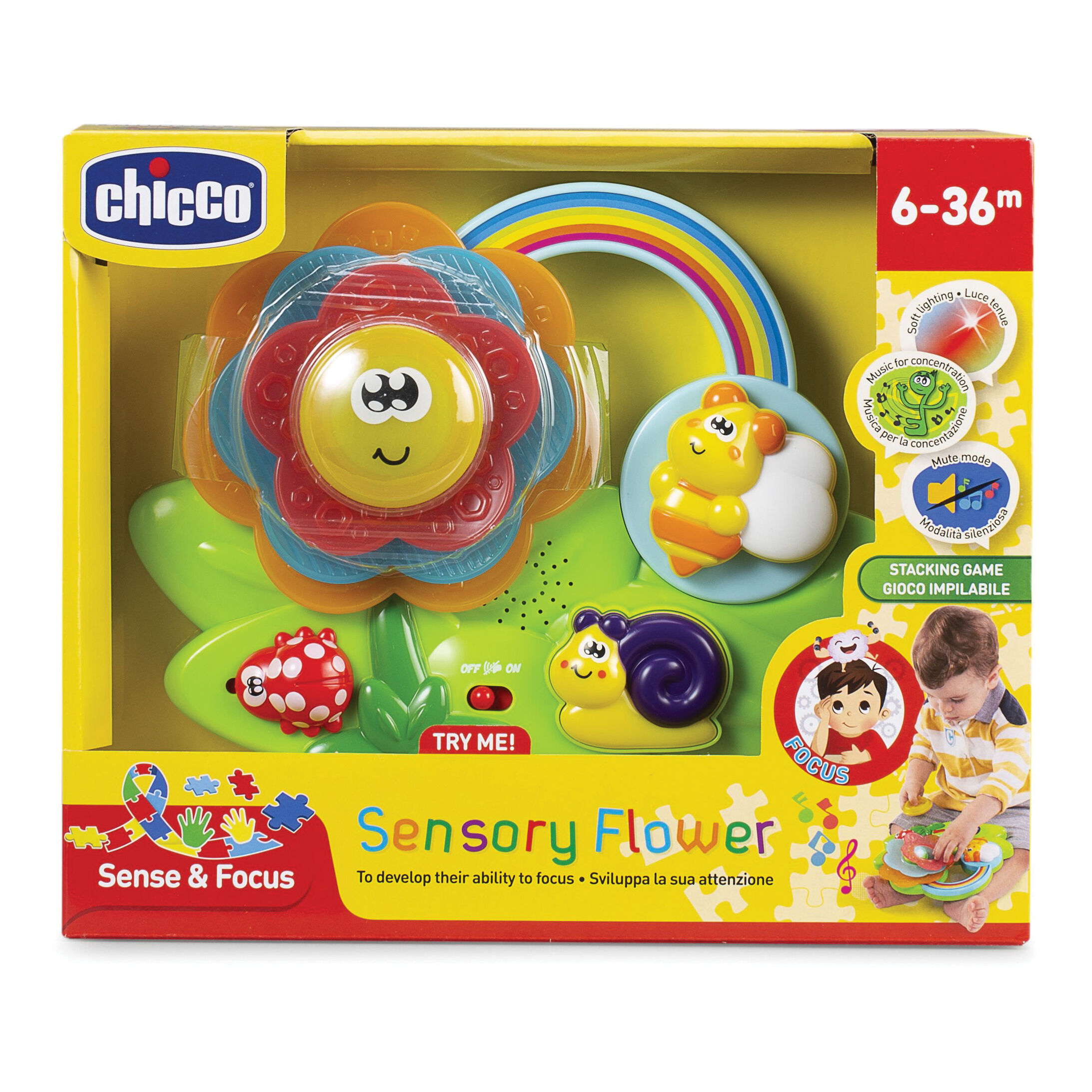 Chicco gioco fiore sensoriale